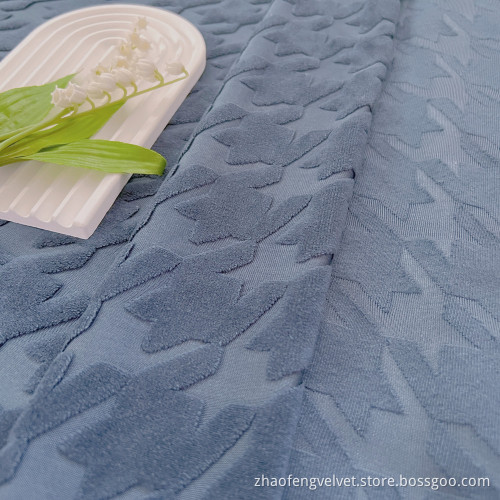 Jacquard jacquard kursi beludru kain dekorasi rumah